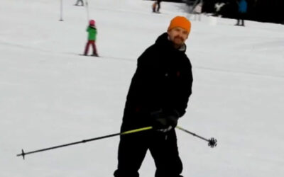 Lukas returned to skiing after 10 years